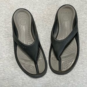 Crocs Flip Flops size 10